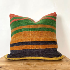 Leoline - Multi Color Kilim Pillow Cover