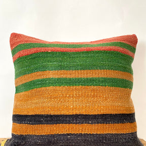 Leoline - Multi Color Kilim Pillow Cover