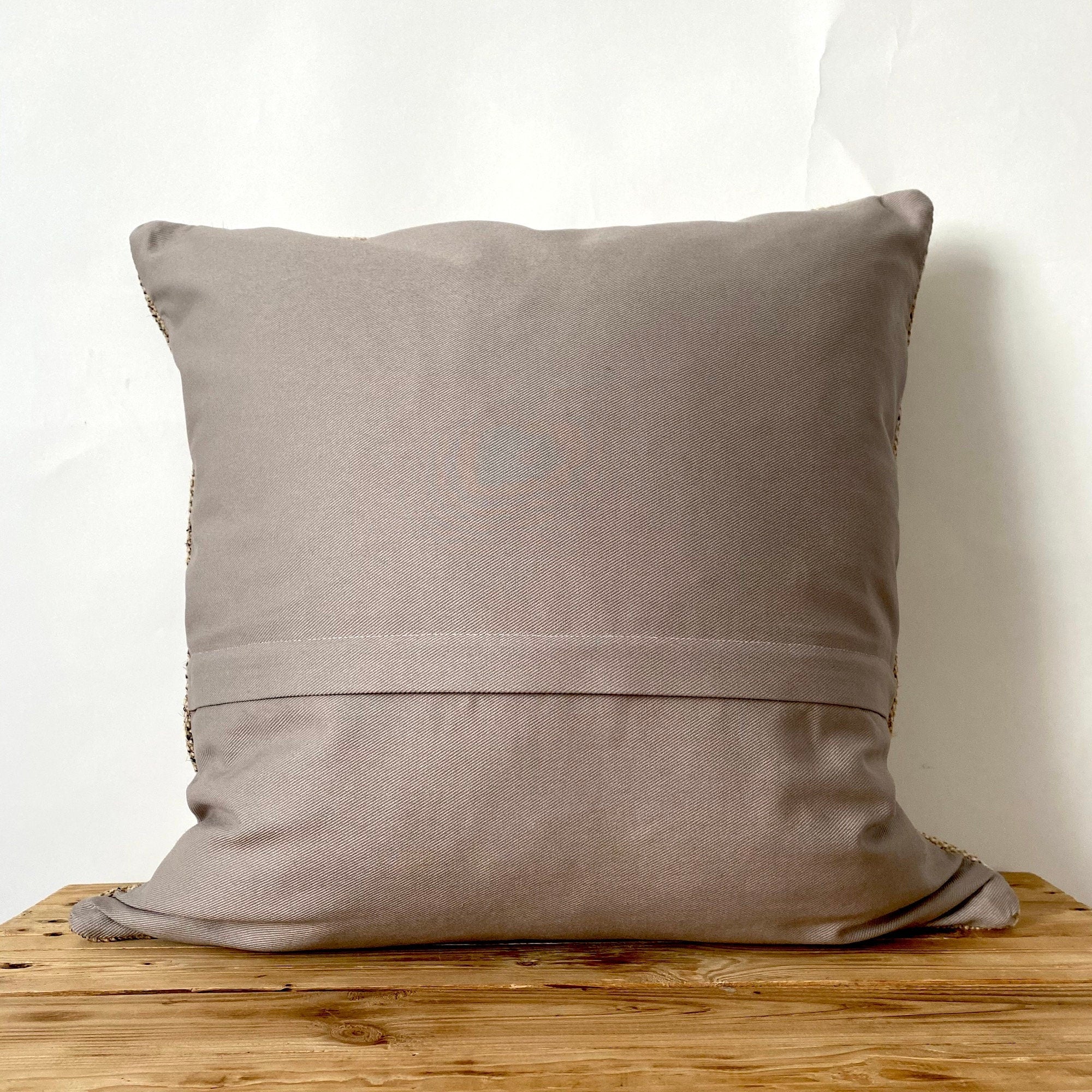 Lalita - Brown Kilim Pillow Cover