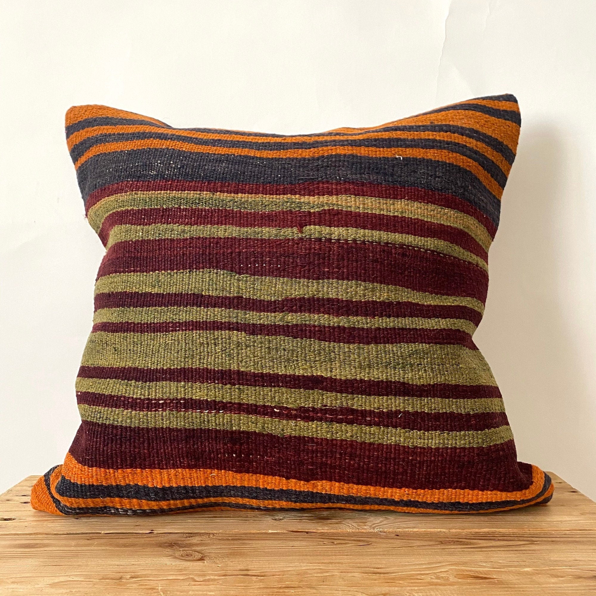 Lorinda - Multi Color Kilim Pillow Cover