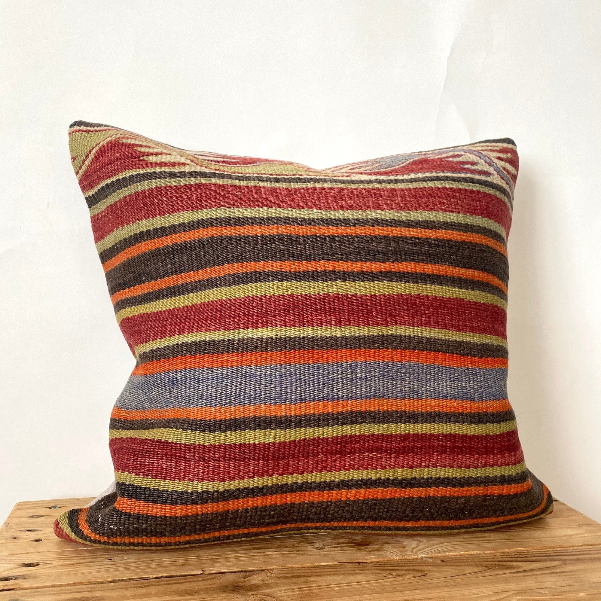 Lucelle - Multi Color Kilim Pillow Cover