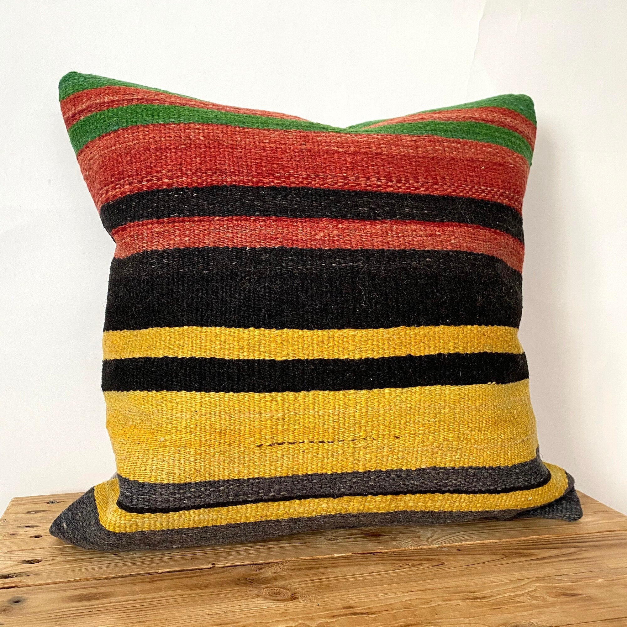 Lexine - Multi Color Kilim Pillow Cover