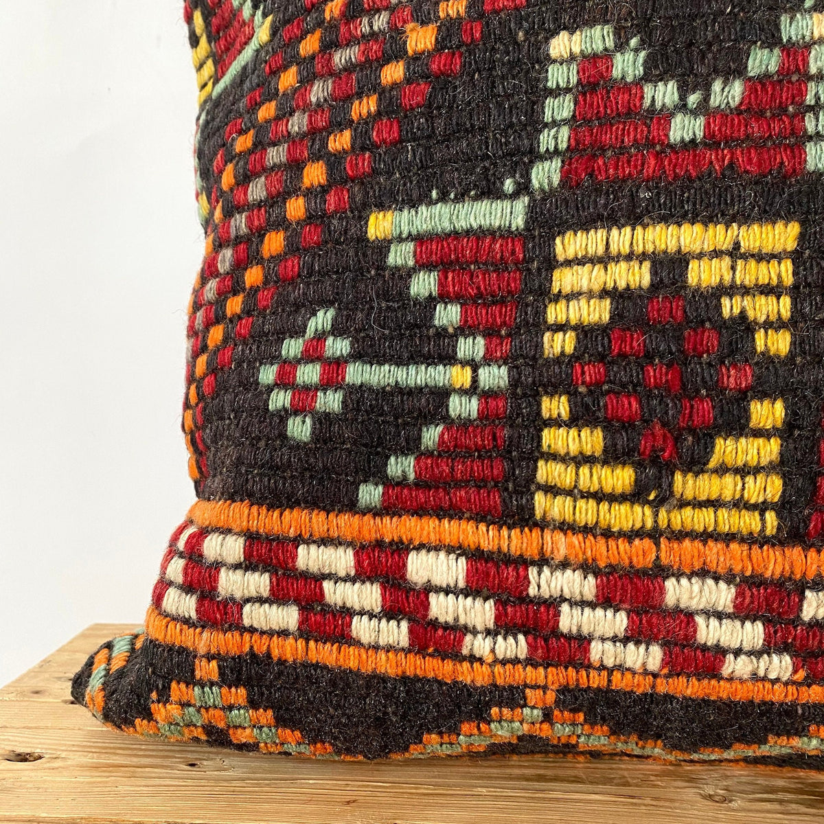 Lyzette - Red Kilim Pillow Cover