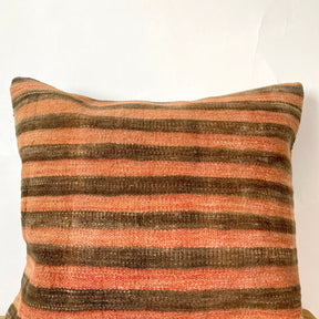 Lira - Orange Kilim Pillow Cover