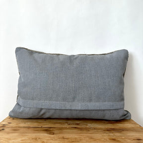 Carna - Blue Hemp Pillow Cover