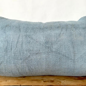 Chessa - Blue Hemp Pillow Cover