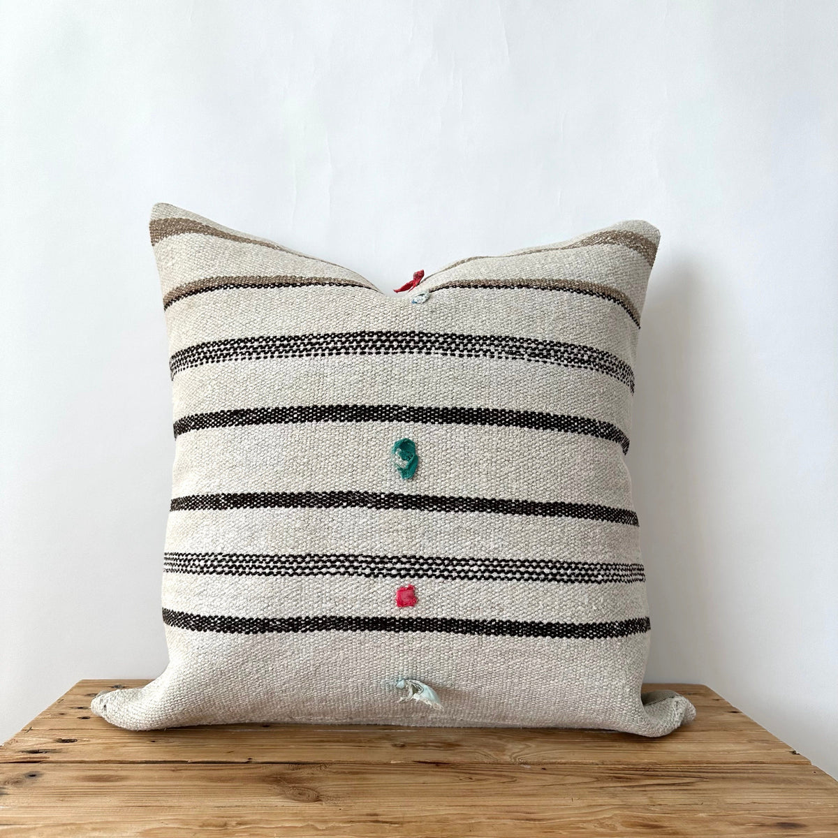 Tanwen - White Hemp Pillow Cover