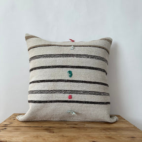 Tanwen - White Hemp Pillow Cover