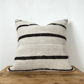 Corliss - White Hemp Pillow Cover