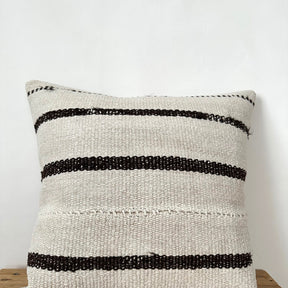 Corliss - White Hemp Pillow Cover