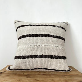 Corliss - White Hemp Pillow Cover