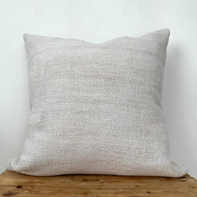 Tinsley - White Hemp Pillow Cover