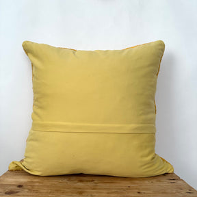 Yamila - Yellow Hemp Pillow Cover