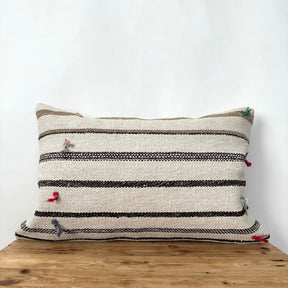 Tyreen - White Hemp Pillow Cover