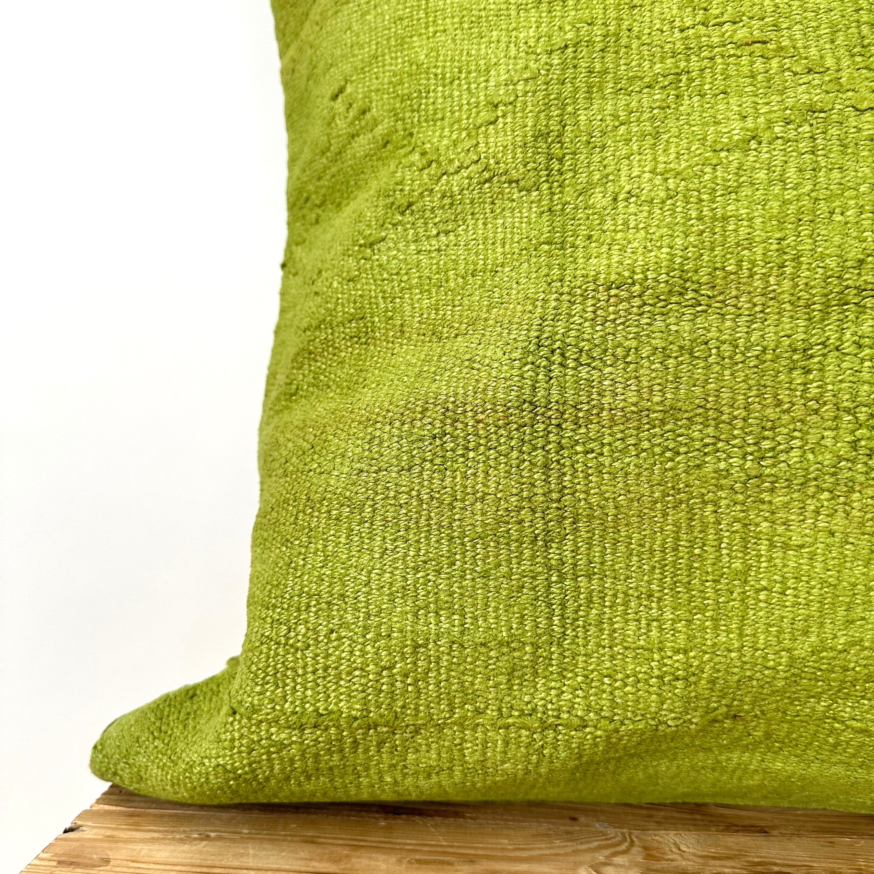 Carynna - Green Hemp Pillow Cover