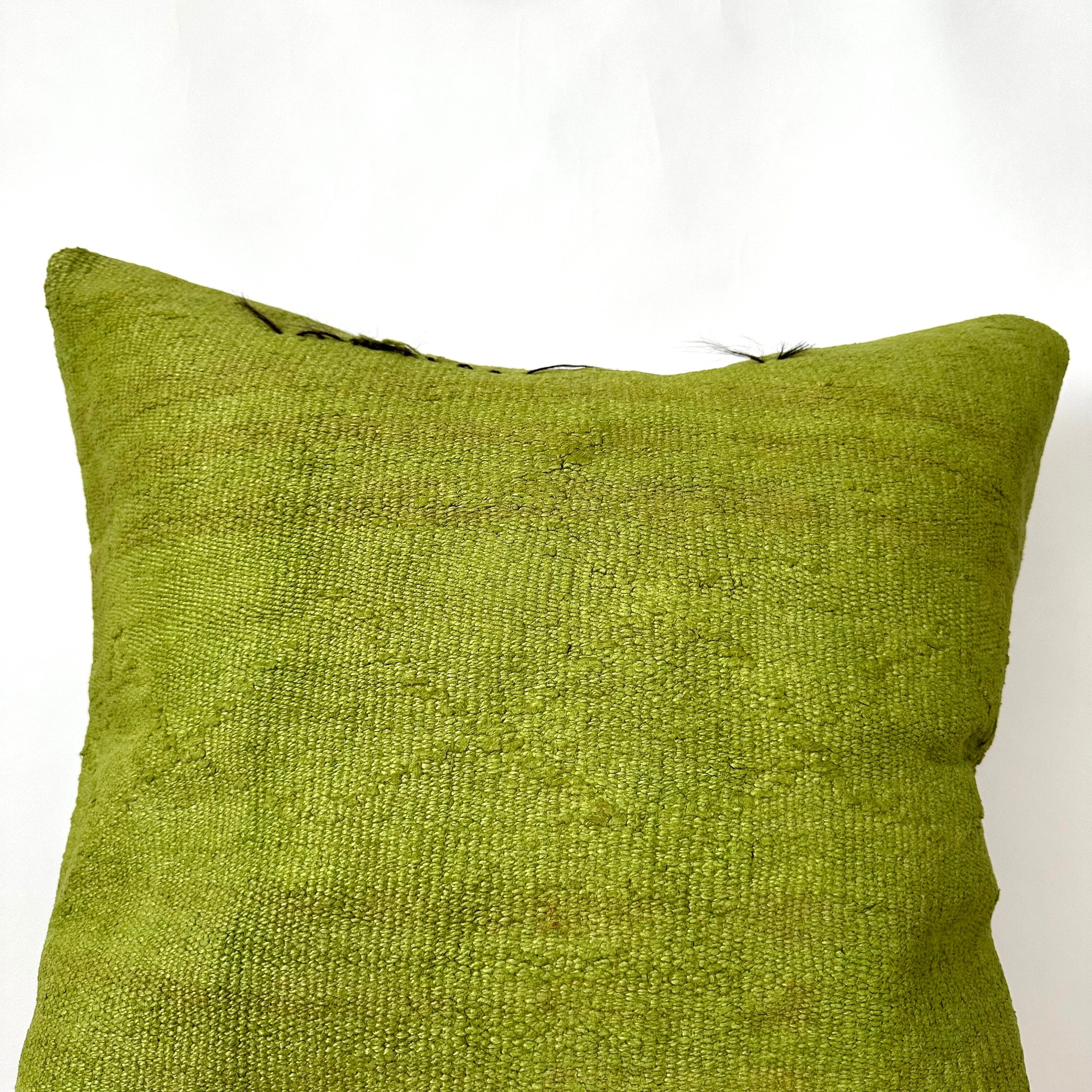 Carynna - Green Hemp Pillow Cover