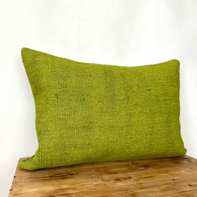 Callia - Green Hemp Pillow Cover