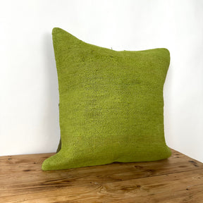 Chloelle - Green Hemp Pillow Cover