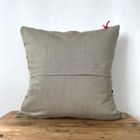 Triona - White Hemp Pillow Cover