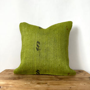 Callidora - Green Hemp Pillow Cover