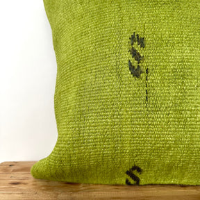 Callidora - Green Hemp Pillow Cover