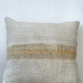 Tulsi - White Hemp Pillow Cover