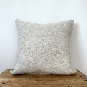 Tabria - White Hemp Pillow Cover