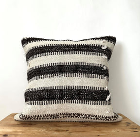 Tekoa - White Hemp Pillow Cover