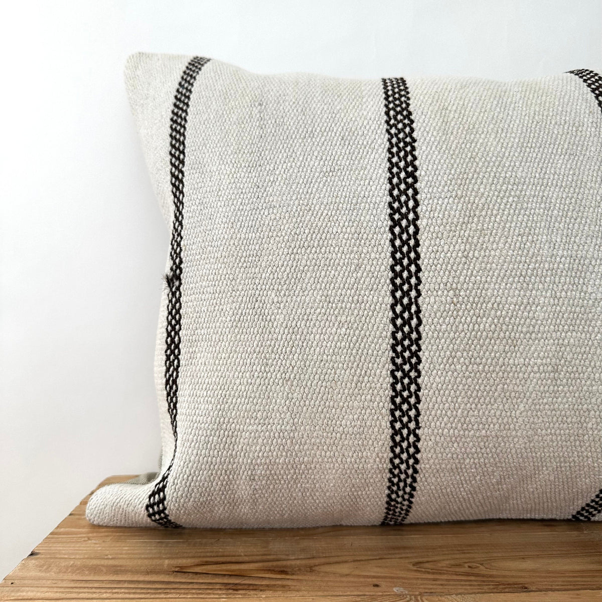 Tilda - White Hemp Pillow Cover