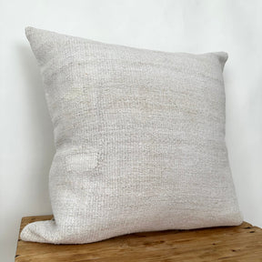 Tinsley - White Hemp Pillow Cover