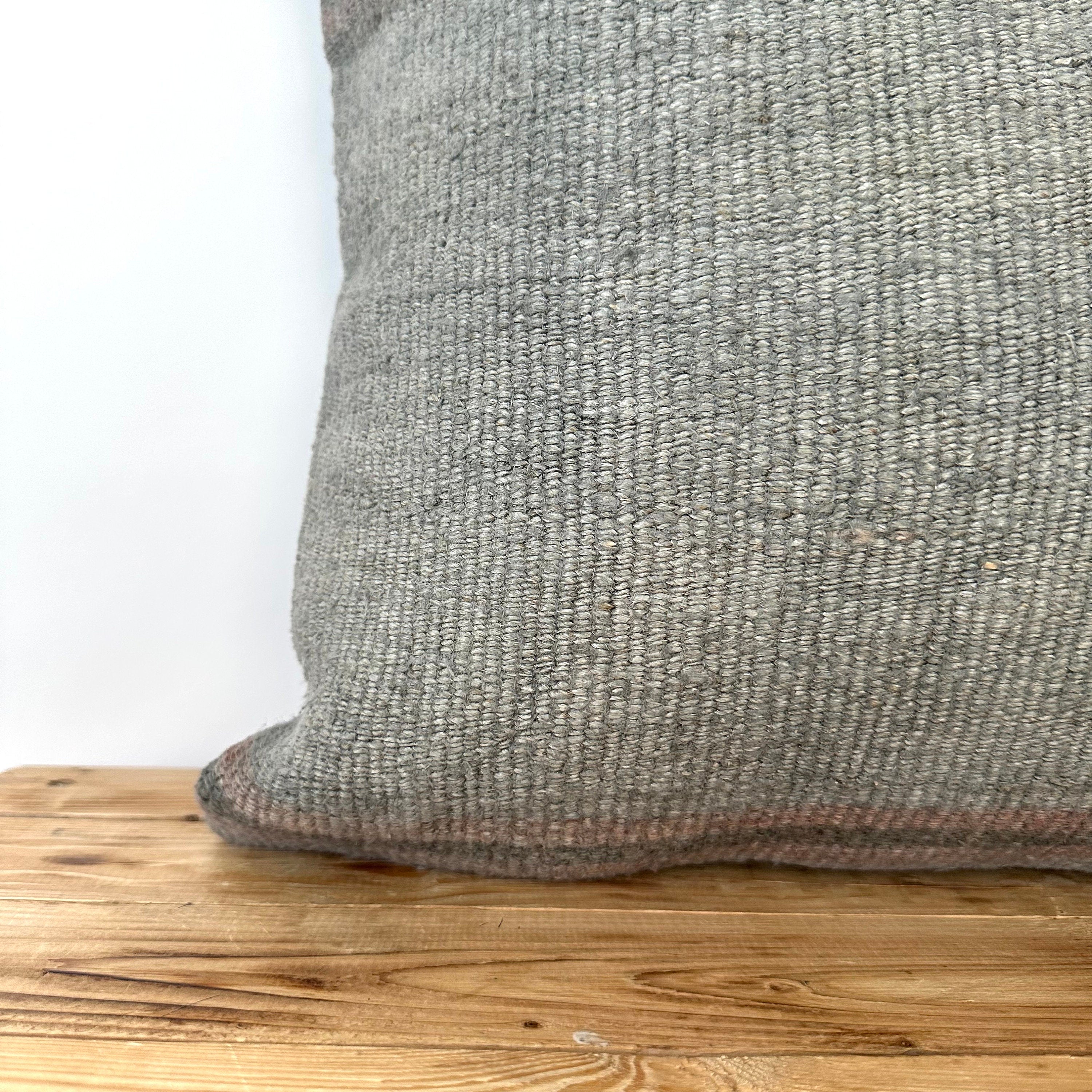 Chevelle - Green Hemp Pillow Cover