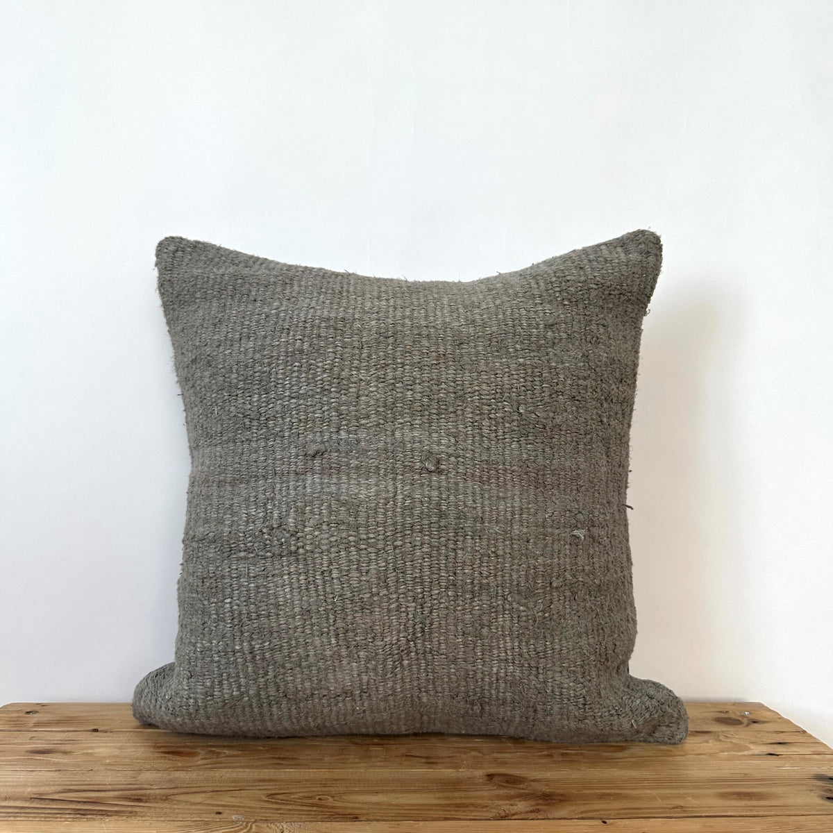 Clodagh - Green Hemp Pillow Cover