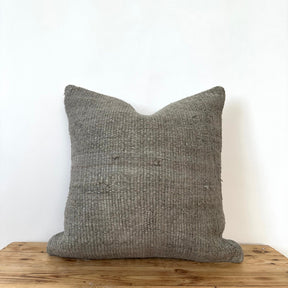 Clodagh - Green Hemp Pillow Cover