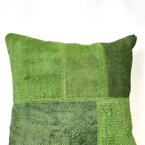 Ciandra - Green Hemp Pillow Cover