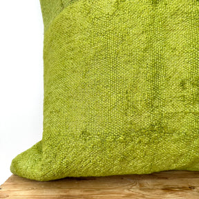 Charlett - Green Hemp Pillow Cover