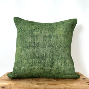 Citrina - Green Hemp Pillow Cover