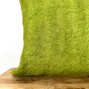 Cienna - Green Hemp Pillow Cover