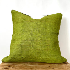 Carynna - Green Hemp Pillow Cover