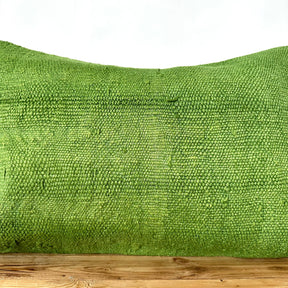 Chaviva - Green Hemp Pillow Cover