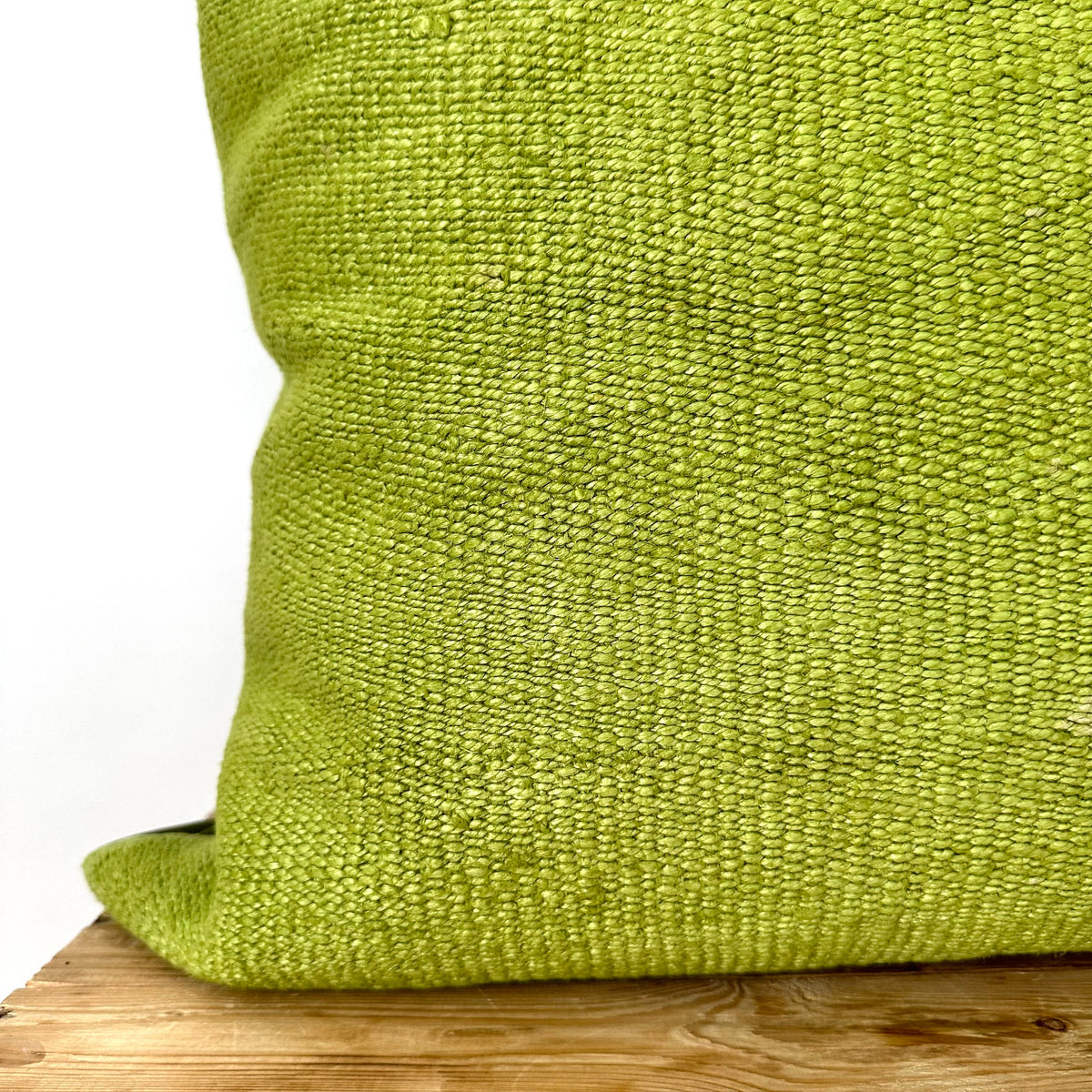 Clairina - Green Hemp Pillow Cover