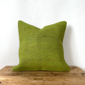 Chloelle - Green Hemp Pillow Cover