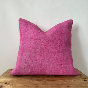 Yelani - Pink Hemp Pillow Cover