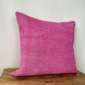 Yelani - Pink Hemp Pillow Cover