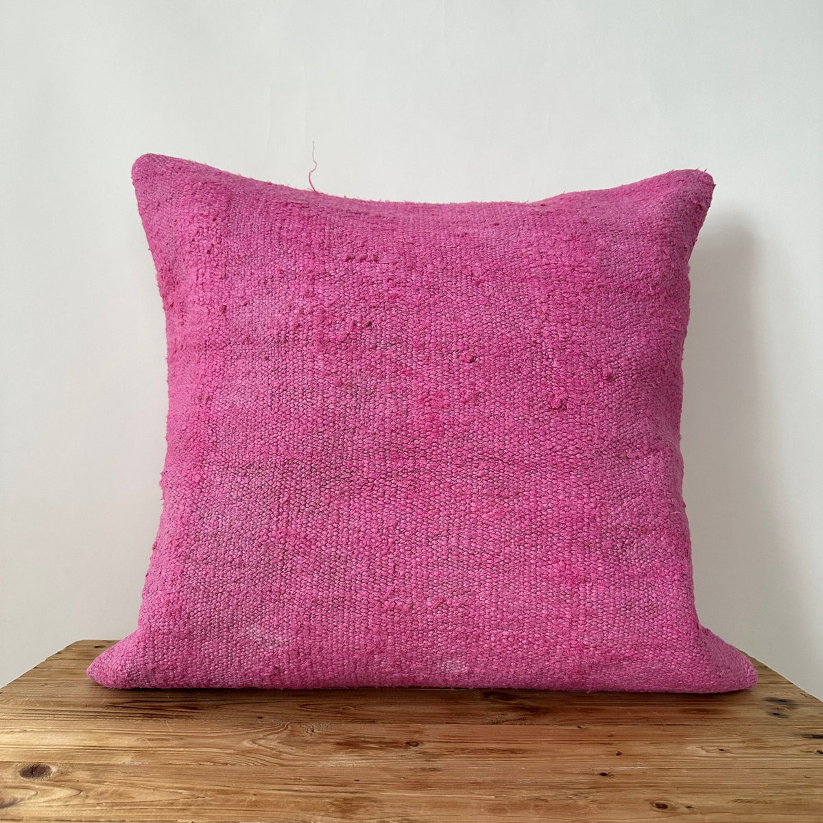 Yelani - Pink Hemp Pillow Cover