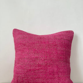 Yvelina - Pink Hemp Pillow Cover