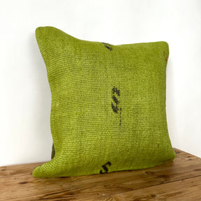 Callidora - Green Hemp Pillow Cover