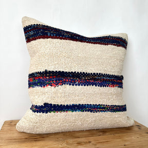 Tilvia - White Hemp Pillow Cover