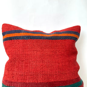 Yalene - Red Hemp Pillow Cover