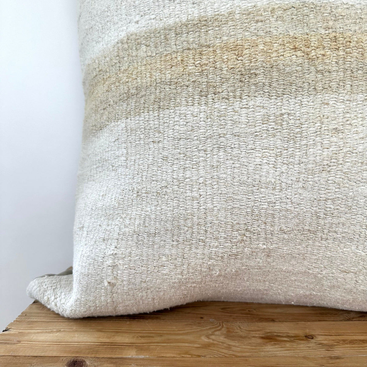 Tulsi - White Hemp Pillow Cover