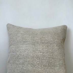 Tabria - White Hemp Pillow Cover